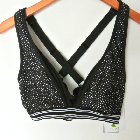 next Chakra Wide Band Sport Bra Swimsuit Bikini To - Picture 6 of 8
